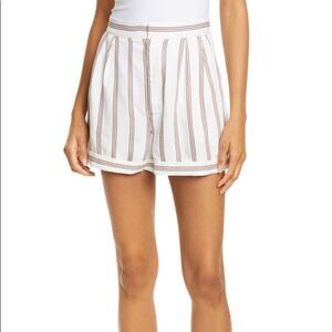 NWT Joie Carvel Striped Shorts Size 8